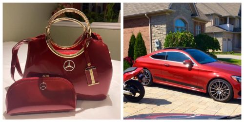 Mercedes Deluxe Women Handbag With Free Wallet photo review