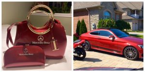 Mercedes Deluxe Women Handbag With Free Wallet VS17 photo review