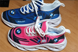 BMW Custom Name Breathable Max Soul Sneakers photo review