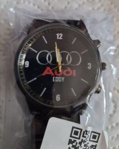 Audi Custom Name Fashion Design Watch VS1 photo review