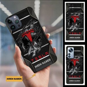 Tesla Custom Name Phone Case For All Phone Models VS01