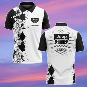 Jeep VS07 Custom Name Design Polo Shirt