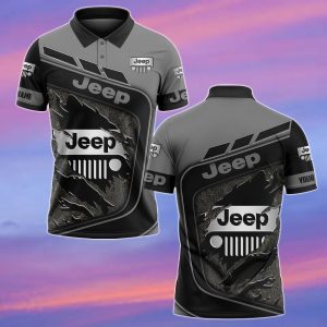 Jeep VS05 Custom Name Design Polo Shirt