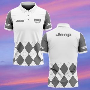 Jeep VS06 Custom Name Design Polo Shirt