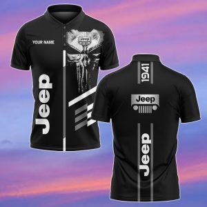 Jeep VS03 Custom Name Design Polo Shirt