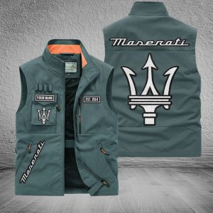 Maserati Custom Name Tactical Style Vest VS02