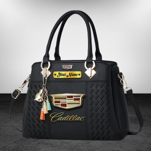 Cadillac Custom Name Classic Leather Women Handbag VS7