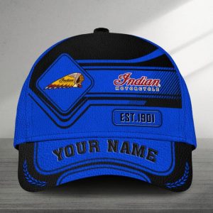 Indian Motorcycle Custom Name Universal Fit Unisex Classic Cap VS34