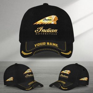 Indian Motorcycle Custom Name Universal Fit Unisex Classic Cap VS38