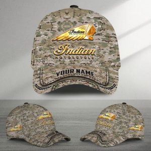 Indian Motorcycle Custom Name Universal Fit Unisex Classic Cap VS39