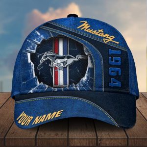 Mustang Custom Name Universal Fit Unisex Classic Cap VS58