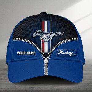 Mustang Custom Name Universal Fit Unisex Classic Cap VS56