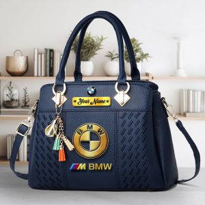 BMW Custom Name Classic Leather Women Handbag VS10