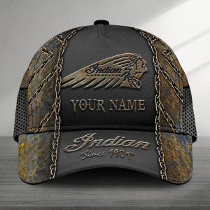 Indian Motorcycle Custom Name Universal Fit Unisex Classic Cap VS41