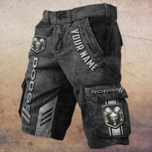 Dodge Custom Name Fashion Design Short VS01