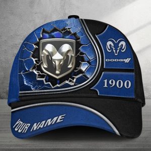 Dodge Custom Name Universal Fit Unisex Classic Cap VS09