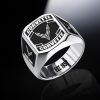 Corvette Custom Name Classic Design Ring VS16