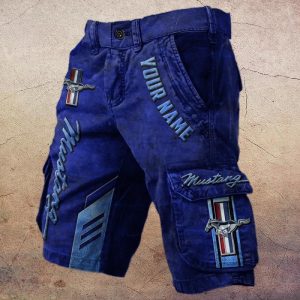 Mustang Custom Name Fashion Design Short VS06