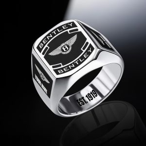 Bentley Custom Name Classic Design Ring VS16