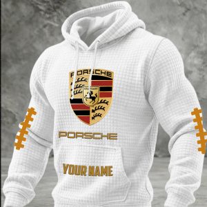 Porsche Custom Name High Quality Cotton Men Thick Hoodie VS50