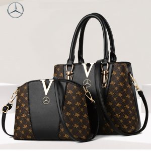 2022 MCB Luxury Leather Women Tote Handbag Set