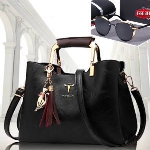 TSL Deluxe Handbag For Women With Free Glasses Gift