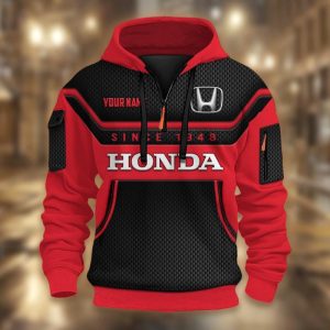 Honda Customized Half-zip Hoodie VS02