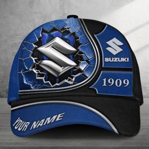 Suzuki Custom Name Universal Fit Unisex Classic Cap VS8