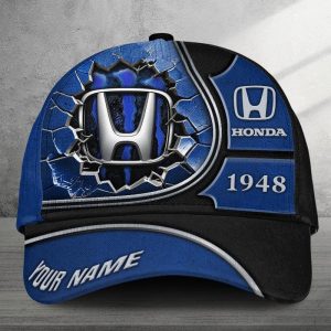 Honda Custom Name Universal Fit Unisex Classic Cap VS12
