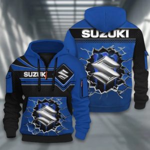 Suzuki Custom Name High Quality Cotton Thick Hoodie VS7