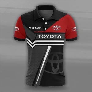 Toyota Custom Name High Quality Cotton Polo Shirt VS50
