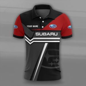 Subaru Custom Name High Quality Cotton Polo Shirt VS50
