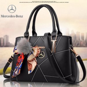 2022 MCB SUMMER SUPERIOR LEATHER HANDBAG WITH SILK CRAFT