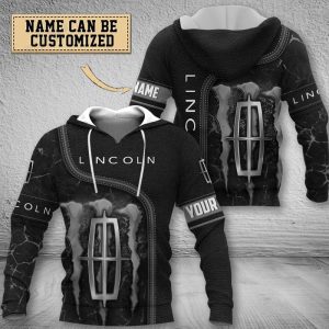 Lincoln Custom Name Zipper, Hoodie, Baseball Jacket, Bomber Jacket,Tshirt, Sweatshirt, Polo VS13