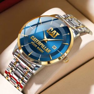 Caterpillar Custom Name Men Stylish Fashion Design Watch VS85A