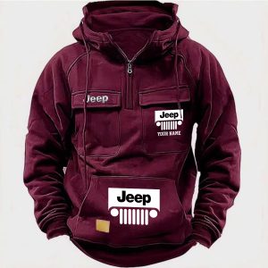 Porsche Custom Name High Quality Cotton Men Thick Hoodie VS37