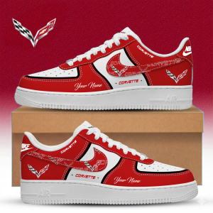 Corvette Custom Name Multicolor Fashion Casual AF1 Sneakers VS20