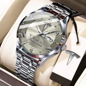 Tesla Custom Name Men Elegant Fashion Design Watch VS85B