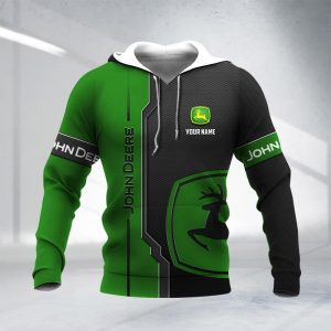 John Deere Custom Name Zipper, Hoodie, Baseball Jacket, Bomber Jacket,Tshirt, Sweatshirt, Polo Shirt VS03
