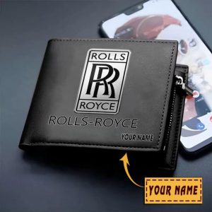 Rolls-Royce Custom Name Fashion Leather Wallet VS01