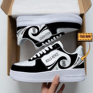 Rolls-Royce Custom Name AF1 Fashion Sneakers VS02