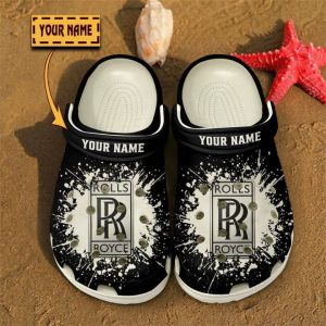 Rolls-Royce Custom Name Classic Casual Crocs Shoes VS3
