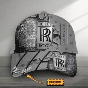 Rolls-Royce Custom Name Universal Fit Unisex Classic Cap VS10