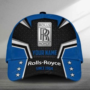 Rolls-Royce Custom Name Universal Fit Unisex Classic Cap VS12