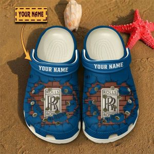 Rolls-Royce Custom Name Classic Casual Crocs Shoes VS02
