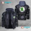 Skoda Designed Casual Winter Leather Jacket VS01