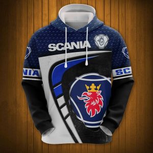Scania Zipper, Hoodie, Baseball Jacket, Bomber Jacket, Tshirt, Sweatshirt, Polo Shirt VS14