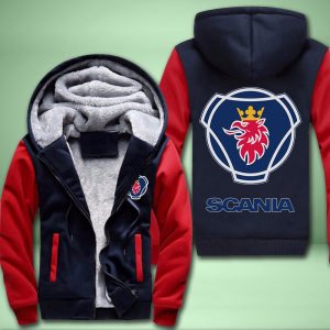 Scania All-Over Print Unisex Fleece Jacket