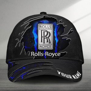 Rolls Royce Custom Name Universal Fit Unisex Classic Cap VS04