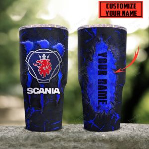 Scania Custom Name All Over Print 20oz and 30oz Tumbler VS01